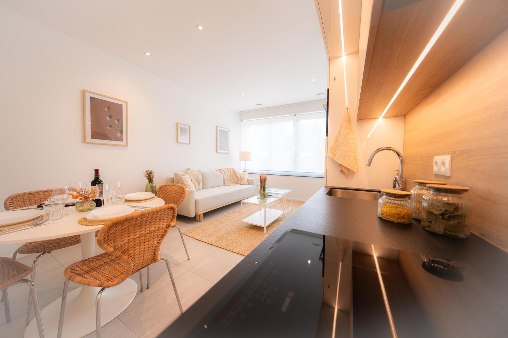 Appartement Cosy Pres De Tout ! 몽스 외부 사진